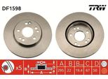 Trw DF1598 - Oe 124 421 15 12 Disco Freno Per Classe E (A124), Cabriolet (A124), Classe E (C124), Classe E (S124)