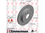 Zimmermann 450.5203.52 - Disco Freno Per Discovery Iv (L319), Range Rover Sport (L320)