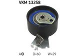 Skf Vkm 13258 - Oe 0829 A5 Puleggia Tenditrice, Cinghia Di Distribuzione Per C4 I (Lc), C4 (La), C3 I (Fc, Fn), C2 (Jm), 307 Sw (3H), 307, 206 Sw (2E/K), 206 (2A/C), 1007 (Km)