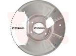 Van Wezel 2754373 - Oe GJ6A26271A Piastra Di Ancoraggio, Asse Posteriore Sinistro Per 6 (G)
