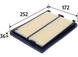 Valeo 585443 - Filtro Aria Oe 16546 4BA1A Per X-Trail (T32), Qashqai Ii (J11), Kadjar (Ha, Hl)