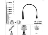 Ngk 5903 - Set Di Cavi Di Accensione Oe B33G 18 140A Per 323 (Bj), 323 (Ba)