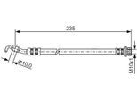 Bosch 1 987 481 177 - Tubo Freno Oe 90947 W2001 Per Corolla Verso (E12)