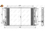 Nrf 35151 - Condensatore Aria Condizionata Oe 30665225 Per V70 I (875, 876), S70 (874), C70 I (872, 873), XC70 (295)