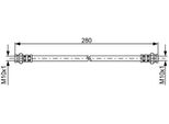 Bosch 1 987 476 985 - Tubo Freno Oe GA7B 43 810 Per 323 (Bj), MX-6 (Ge), Premacy (Cp)