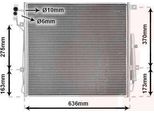Van Wezel 02015702 - Oe LR015555 Condensatore Aria Condizionata Con Essiccatore Per Discovery Iv (L319)