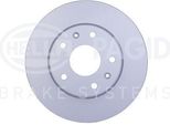 Hella 8DD 355 108-901 - Disco Freno Oe SDB000080 Per Freelander (L314)