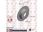 Zimmermann 400.3611.20 - Disco Freno Per Classe A (W168), Vaneo (414)