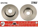 Trw DF2766 - Disco Freno Oe NTC8780 Per Range Rover Ii (P38A)