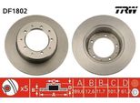 Trw DF1802 - Disco Freno Oe LR017953 Per Defender (L316)