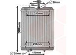 Van Wezel 53002360 - Oe 1330P5 Radiatore, Raffreddamento Motore Per C1 Ii (Pa, Ps), C1 (Pm, Pn), 108, Aygo (B1), Aygo (B4)