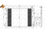 Nrf 35876 - Oe 30665562 Condensatore Aria Condizionata Con Essiccatore Per XC90 I (275)