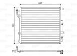 Valeo 814200 - Condensatore Aria Condizionata Oe LR015555 Con Essiccatore Per Discovery Iv (L319), Range Rover Sport (L320)