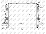 Nrf 58463 - Oe LR021778 Radiatore, Raffreddamento Motore Per Discovery Iii (L319), Discovery Iv (L319)