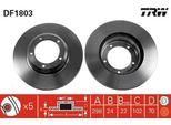 Trw DF1803 - Disco Freno Ftc 902 Di Primo Impianto Per Defender (L316)
