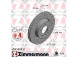 Zimmermann 450.5207.52 - Disco Freno Per Discovery Iii (L319), Discovery Iv (L319)