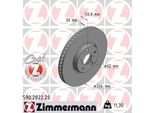 Zimmermann 590.2822.20 - Disco Freno Per Gs (L1), Gs (S19), Is C (GSE2), Is Iii (E3), Rc (C1)