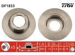 Trw DF1833 - Disco Freno Oe FRC7329 Per Defender (L316)