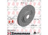 Zimmermann 590.2825.52 - Disco Freno Per Nx (Z1), Rav 4 Iv (A4), Alphard (H3), Previa Iii (R2, R5)