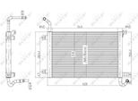 Nrf 50145 - Radiatore Oe LR009007, Raffreddamento Motore Per Range Rover Sport (L320)