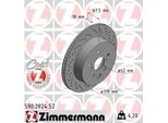Zimmermann 590.2824.52 - Disco Freno Per Gs (S19), Is C (GSE2), Is Ii (E2), Is Iii (E3)