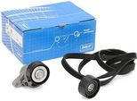 Skf VKMA36200 Kit Cinghie Trapezoidali Oe 7701477517 Compatibile Con Megane, Sandero, Scenic, Thalia, Logan, Kubistar, Clio, Espace, Kangoo, Laguna