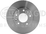 Hella 8DD 355 108-161 - Oe FC013325X Disco Freno Per 323 (Bj), 6 (G), Premacy (Cp)
