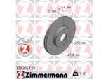 Zimmermann 370.3057.20 - Disco Freno Per 2 (Dj, Dl), MX-5 Iv (Nd)