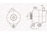 Magneti Marelli 063731595010 - Alternatore Per Yaris Verso (P2), Yaris (P1)