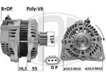 Era 209647A - Alternatore Oe P31H 18 300B Per CX-5 (Gh, Ke), CX-5 (Kf), MX-5 Iv (Nd), 6 (G), CX-3 (Dk), 2 (Dj, Dl), 3 (Bm, Bn)
