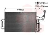 Van Wezel 27005184 - Oe BP4K61480B Condensatore Aria Condizionata Con Essiccatore Per 3 (Bk), 5 (CR19)