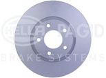 Hella 8DD 355 117-891 - Oe B37F3325X Disco Freno Per 3 (Bk), 3 (Bl)