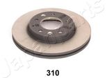 Japanparts DI-310 - Oe G25Y3325XA Disco Freno, Asse Anteriore Per 323 (Bj), 6 (G), Premacy (Cp)