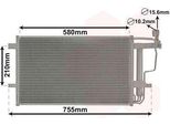 Van Wezel 27005242 - Oe BBP2 61 480B Condensatore Per Aria Condizionata Con Essiccatore Per 3 (Bl)