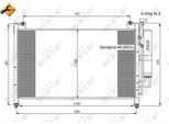 Nrf 35870 - Oe DF7161480A Condensatore Per Aria Condizionata Con Essiccatore Per 2 (De, Dh)