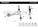 Ridex 273C0609 - Braccio Di Controllo Oe 51350 Sda A01 Per Accord Vii