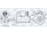 Magneti Marelli 063721275010 - Motorino Di Avviamento, Starter Per Transit Courier, Tourneo Connect, Fusion, Fiesta Vi, Fiesta V, Ecosport, B-Max, 2 (Dy), 2 (De, Dh)