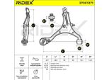 Ridex 273C0668 - Querlenker Oe 51350 S9A A00 Per CR-V Ii (Rd)
