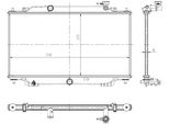 Nrf 550024 - Oe PE2015200 Radiatore, Raffreddamento Motore Per 3 (Bm, Bn)
