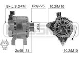 Era 210360A - Alternatore Oe 1303447 Per Fiesta V, Fusion, 2 (Dy)
