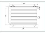 Valeo 817667 - Condensatore Aria Condizionata Oe 6453 Cq Per Xsara, 406, 607 (9D, 9U)
