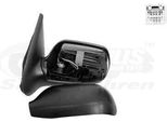 Van Wezel 2740807 Specchietto Retrovisore Esterno Sinistro Per Mazda 2 (Dy) Convesso Riscaldato Con Primer