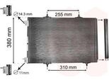 Van Wezel 40005291 - Condensatore Aria Condizionata Oe 6455EK Con Essiccatore Per C3 Iii (Sx), C3 Picasso (Sh), C4 Cactus, DS3, C2 (Jm), C3 Aircross Ii (2C, 2R), C3 I (Fc, Fn), C3 Ii (Sc), DS3 (Sa), DS3 (Sb), Crossland X, 1007 (Km), 2008 I (Cu), 207 (Wa, Wc), 207 Cc (Wd), 207 Sw (Wk), 208 I (Ca, Cc), 308 I, 308 Sw I