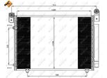 Nrf 35612 - Condensatore Aria Condizionata Oe LC7061480B Con Essiccatore Per Mpv Ii (Lw)