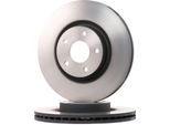 Disco Freno Trw DF4424 Oe 1223666 Compatibile Con C-Max, Focus, Kuga, Tourneo, Transit, C30, C70, S40, V40, V50