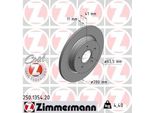 Zimmermann 250.1354.20 - Disco Freno Per C-Max, Focus C-Max (DM2), Focus Ii, V50 (545), C30 (533), C70 Ii Cabriolet (542), S40 Ii (544)