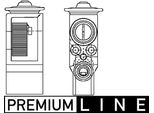 Mahle Ave 55 000P - Oe 6461G5 Valvola Di Espansione, Impianto Di Climatizzazione Per Xsara, 206+, 206 Van, 206 Sw (2E/K), 206 (2E/K), 206 (2A/C), 206 Cc (2D)