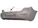 Van Wezel 2735544 - Paraurti Oe BP4K 50 221H8H, Posteriore Per 3 (Bk)