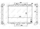 Nrf 53941 - Oe 1330A0 Radiatore, Raffreddamento Motore Per C5 I (Dc), C5 I (De), 406