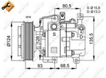 Nrf 32408 - Compressore Aria Condizionata Oe GJ6A61K00A Per 3 (Bk), 6 (G), CX-7 (Er)